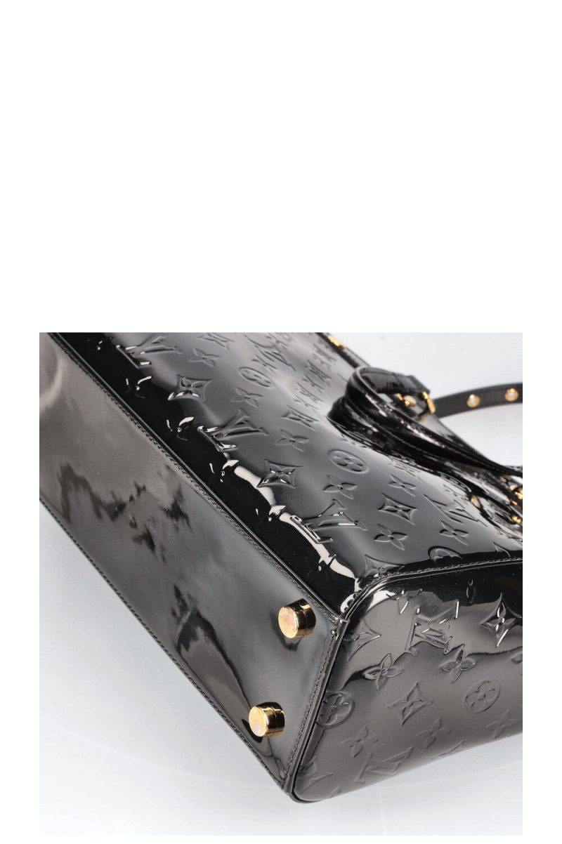 LOUIS VUITTON Brea Bag MM Vernis Black - Logoexplore - Image 8