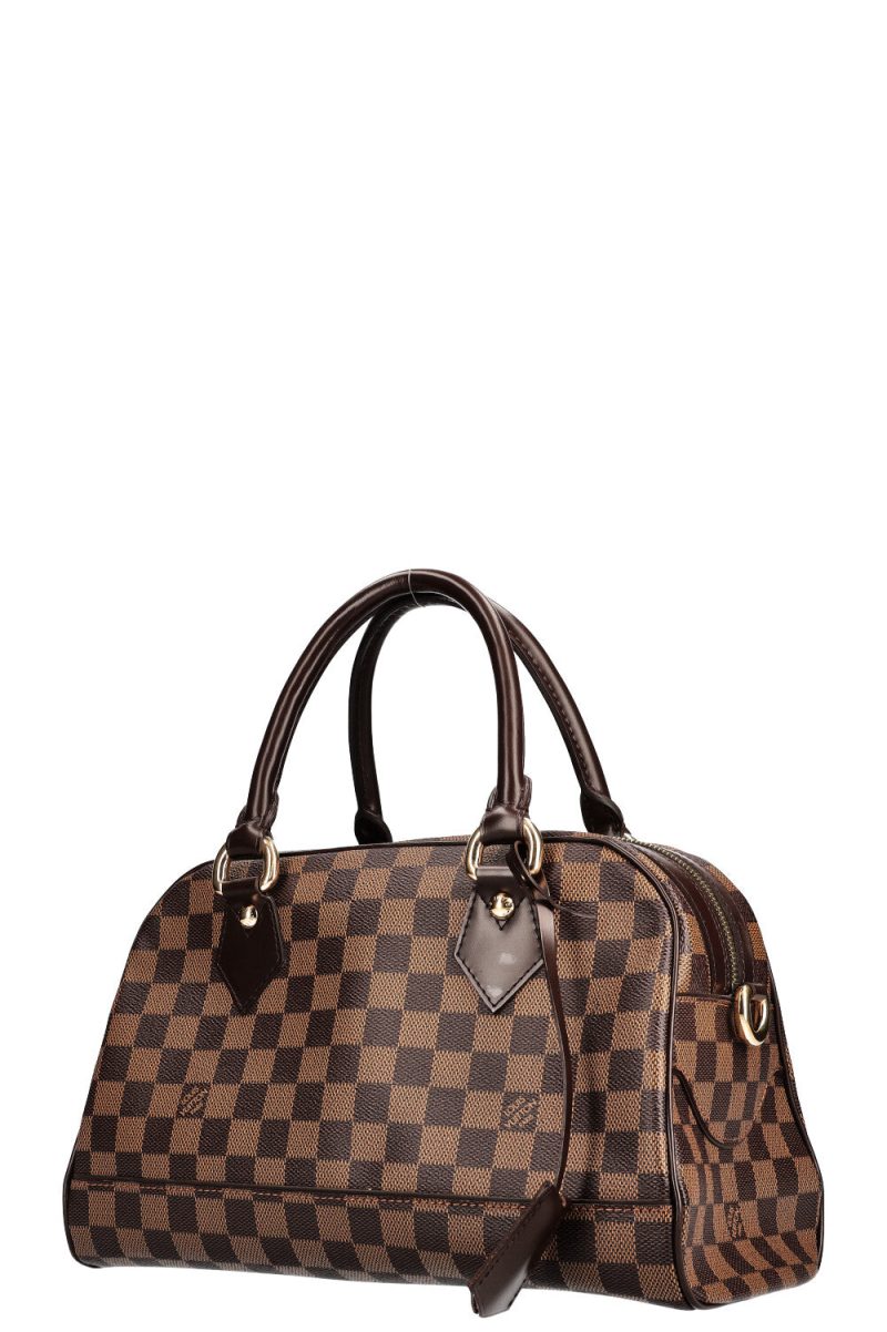 LOUIS VUITTON Duomo Bag Damier Ebène - Logoexplore - Image 6