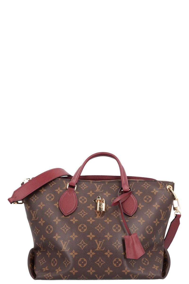 LOUIS VUITTON Flower Zipped Tote MM Bag MNG - Logoexplore
