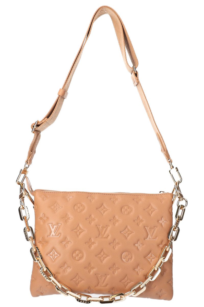 LOUIS VUITTON Coussin PM Bag Beige Empreinte - Logoexplore - Image 2