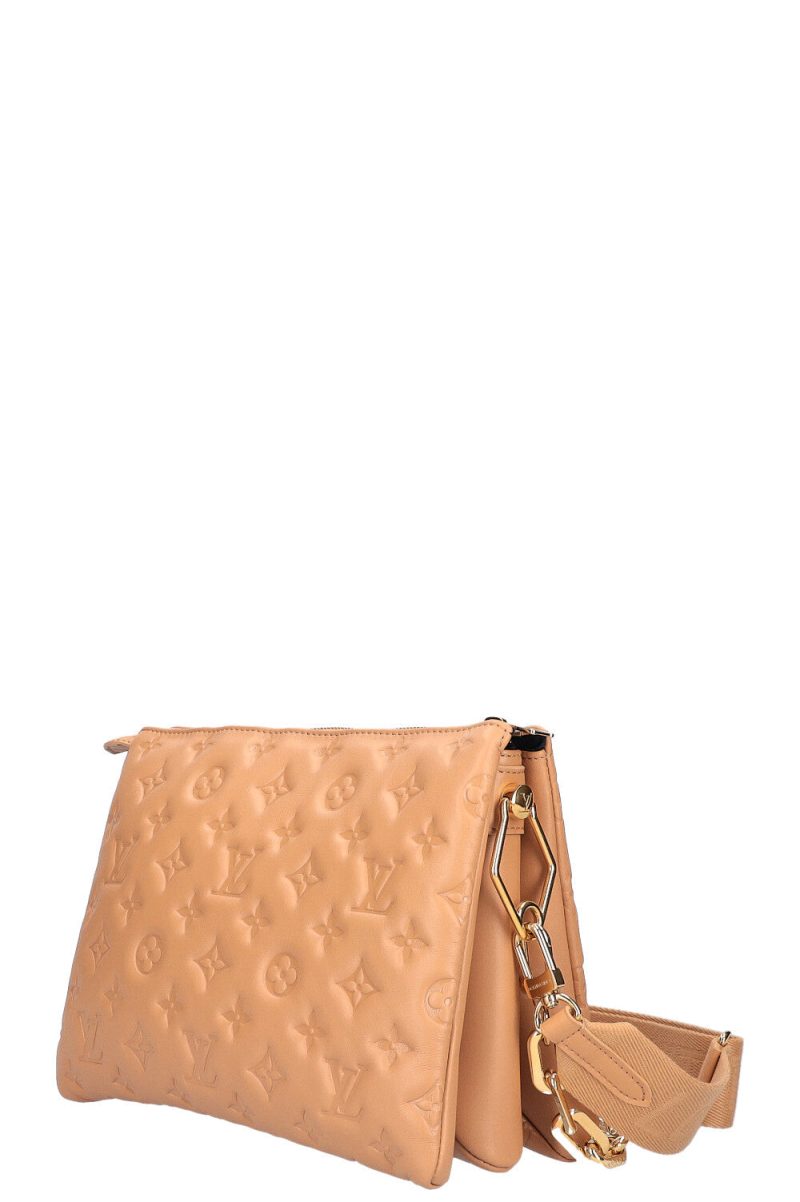 LOUIS VUITTON Coussin PM Bag Beige Empreinte - Logoexplore - Image 7
