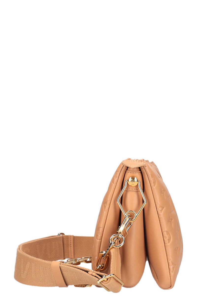 LOUIS VUITTON Coussin PM Bag Beige Empreinte - Logoexplore - Image 4