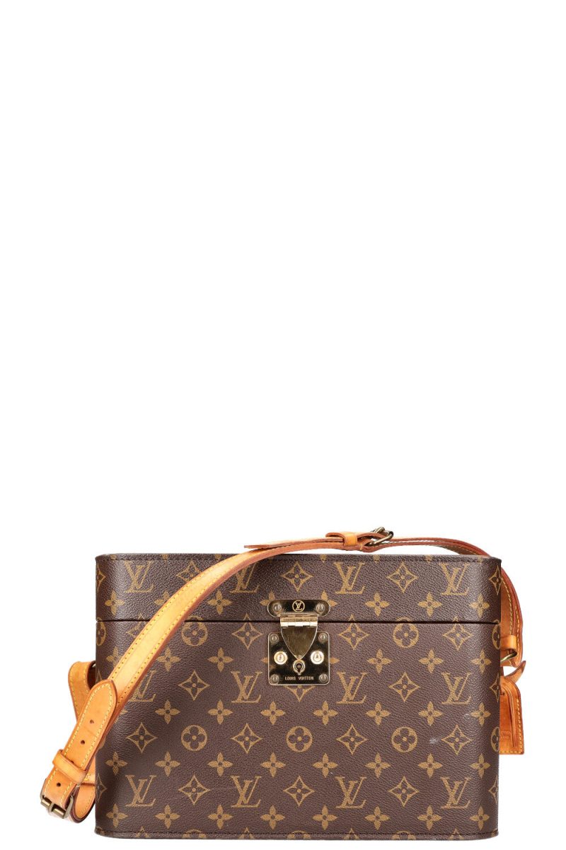 LOUIS VUITTON Cosmetic Trunk Hardcase Canvas MNG - Logoexplore
