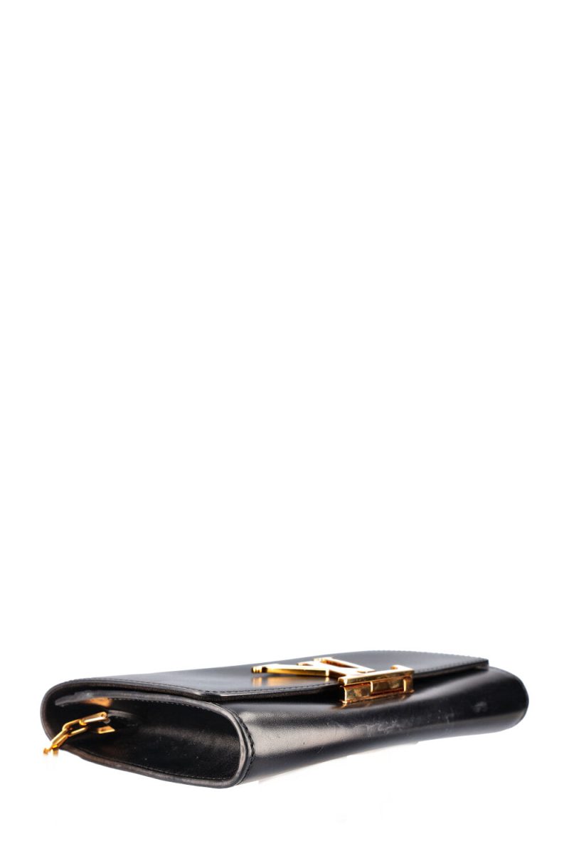 LOUIS VUITTON Chain Louise Bag GM Black - Logoexplore - Image 10