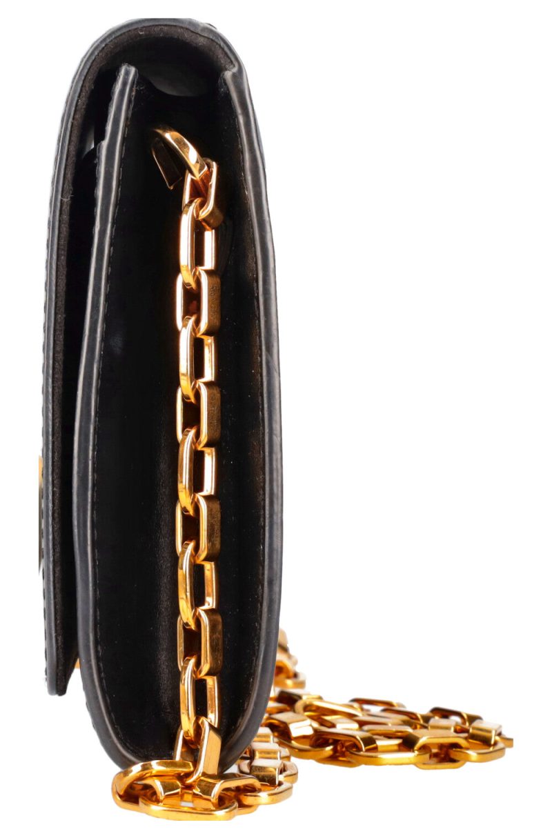 LOUIS VUITTON Chain Louise Bag GM Black - Logoexplore - Image 8
