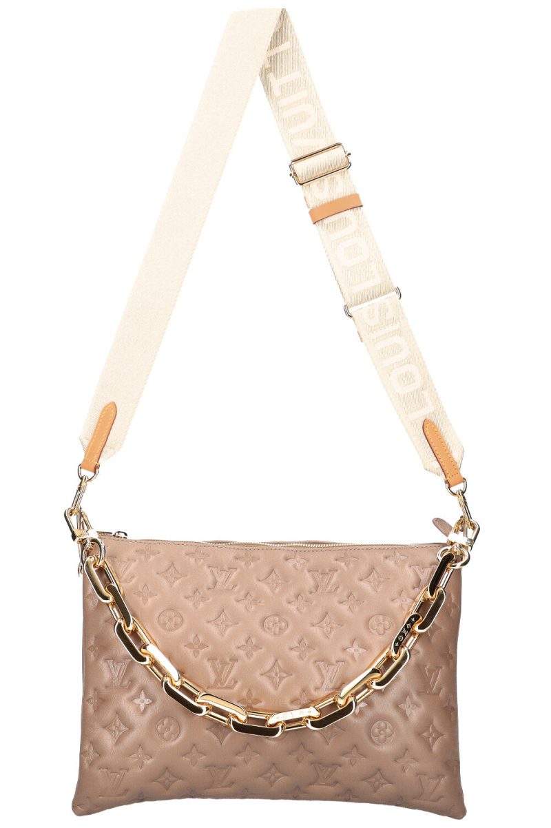 LOUIS VUITTON Coussin MM Taupe - Logoexplore