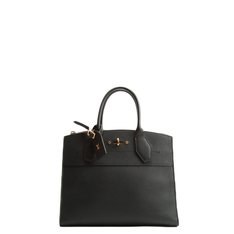 LOUIS VUITTON City Steamer MM - Leather Black - Logoexplore - Image 4