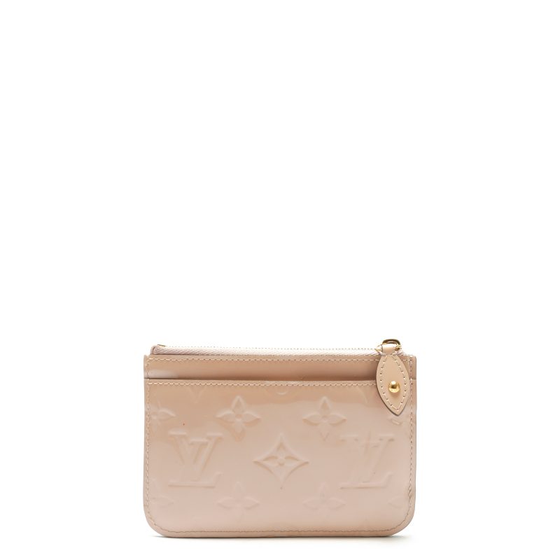 LOUIS VUITTON Cles Key Pouch Monogram Vernis - Logoexplore - Image 4