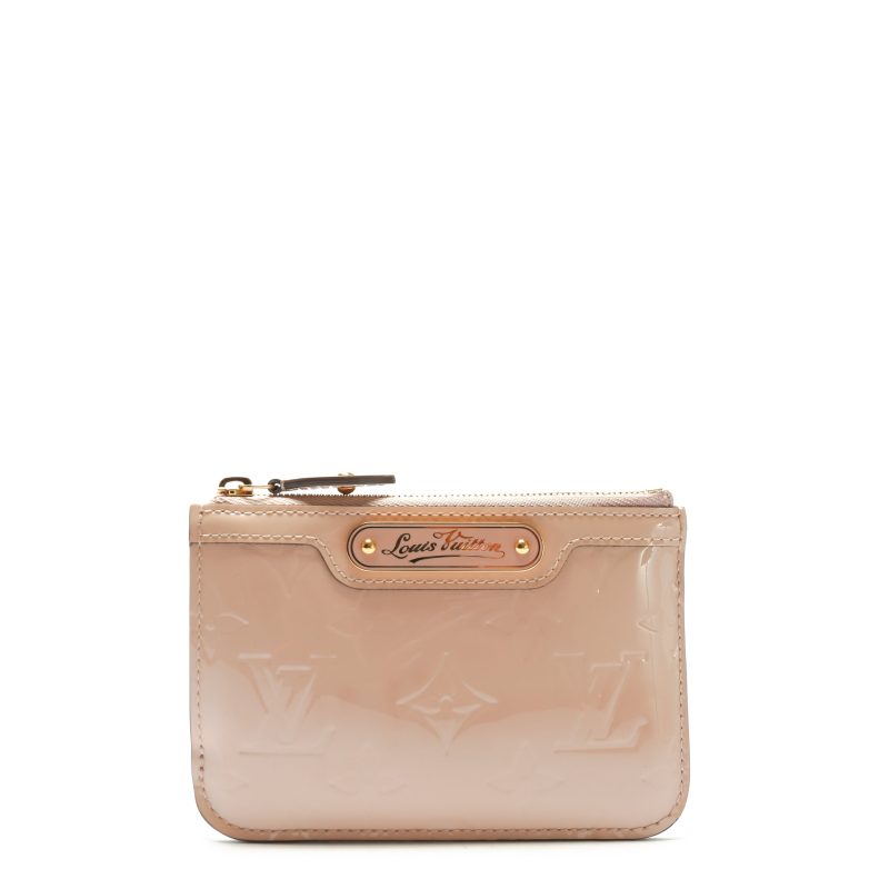 LOUIS VUITTON Cles Key Pouch Monogram Vernis - Logoexplore