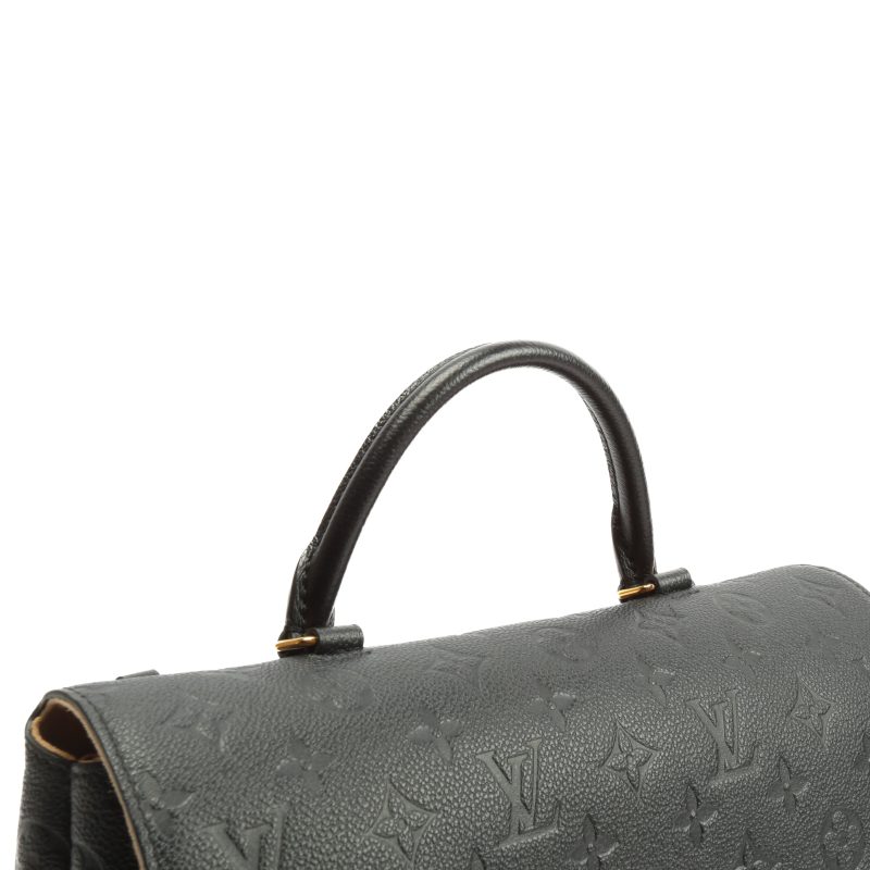 LOUIS VUITTON Empreinte Marignan Monogram Top Handle Black Bag (2019) w/Strap - Logoexplore - Image 7
