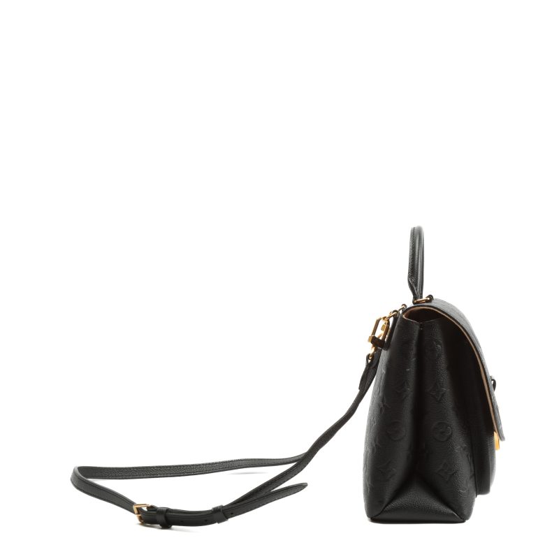 LOUIS VUITTON Empreinte Marignan Monogram Top Handle Black Bag (2019) w/Strap - Logoexplore - Image 6