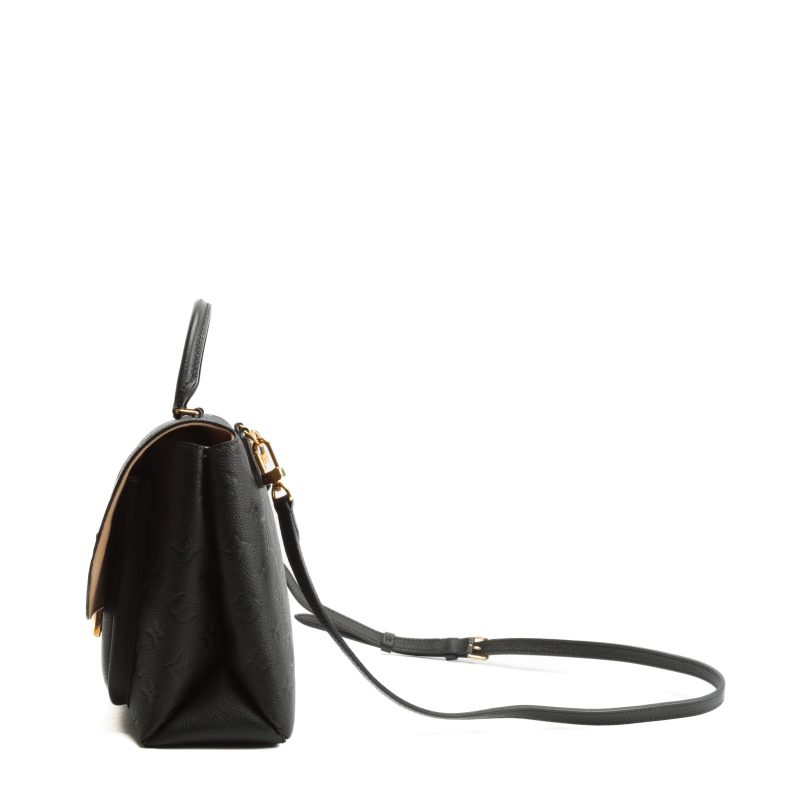 LOUIS VUITTON Empreinte Marignan Monogram Top Handle Black Bag (2019) w/Strap - Logoexplore - Image 5