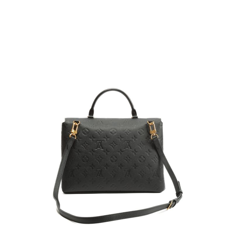 LOUIS VUITTON Empreinte Marignan Monogram Top Handle Black Bag (2019) w/Strap - Logoexplore - Image 4