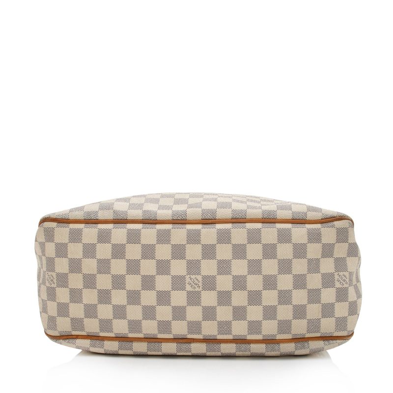 Louis Vuitton Damier Azur Delightful MM Shoulder Bag (HQhgXp) - Logoexplore - Image 4