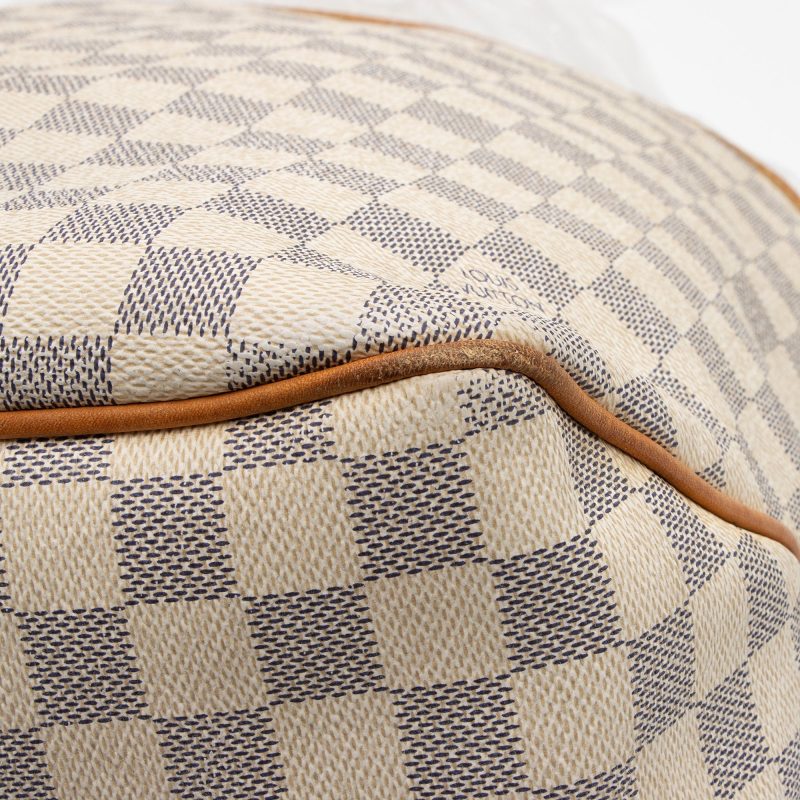 Louis Vuitton Damier Azur Delightful MM Shoulder Bag (HQhgXp) - Logoexplore - Image 10