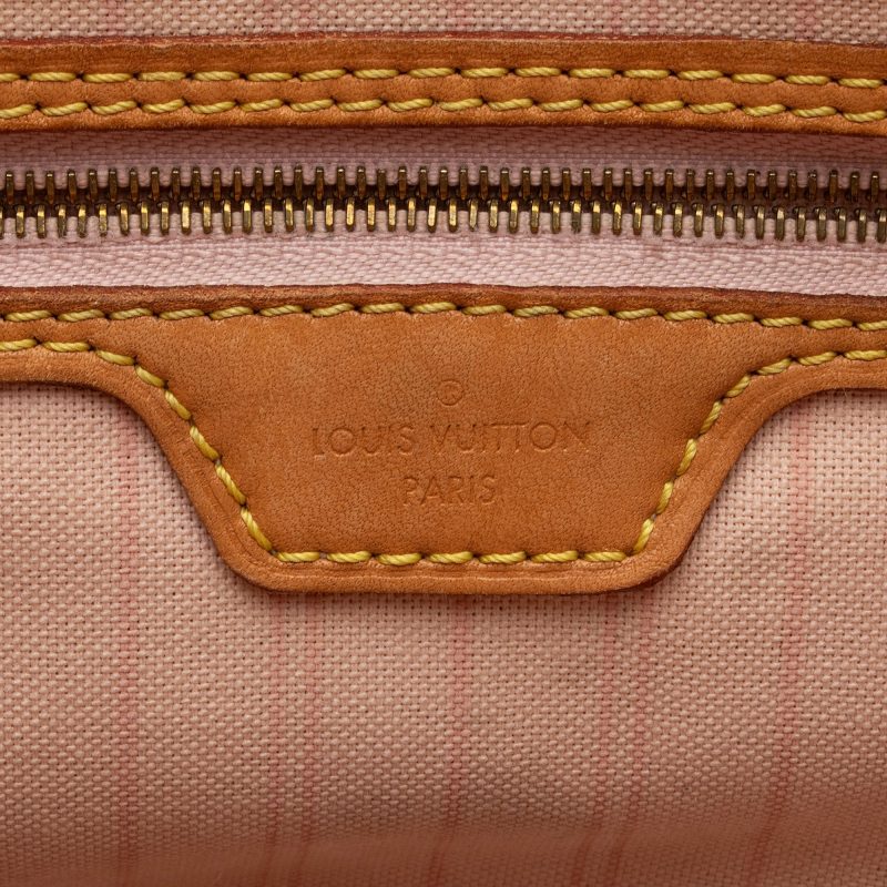 Louis Vuitton Damier Azur Delightful MM Shoulder Bag (HQhgXp) - Logoexplore - Image 8
