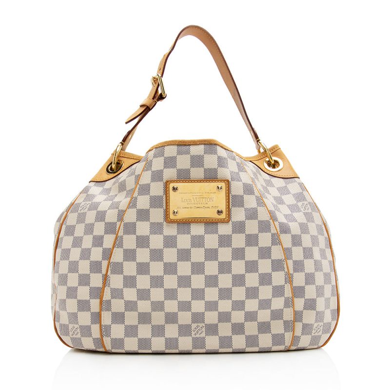 Louis Vuitton Damier Azur Galliera PM Shoulder Bag (21383) - Logoexplore