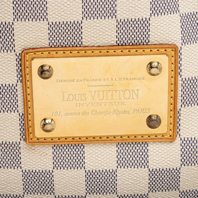 Louis Vuitton Damier Azur Galliera PM Shoulder Bag (21383) - Logoexplore - Image 9