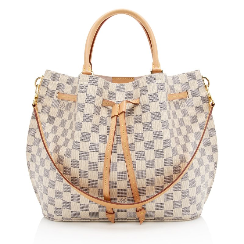 Louis Vuitton Damier Azur Girolata Tote (22961) - Logoexplore