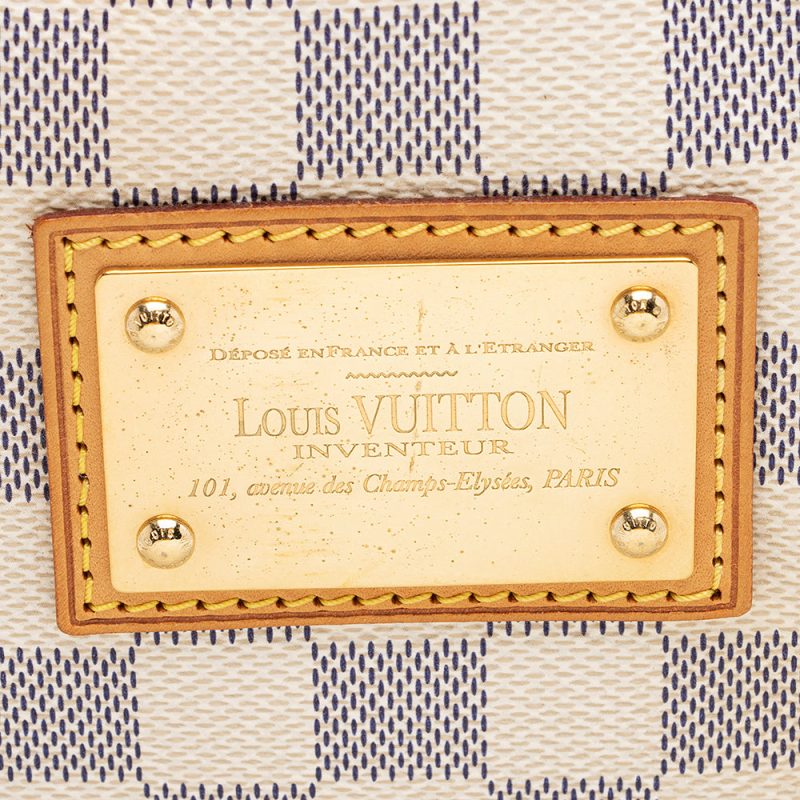 Louis Vuitton Damier Azur Hampstead PM Tote (21258) - Logoexplore - Image 9