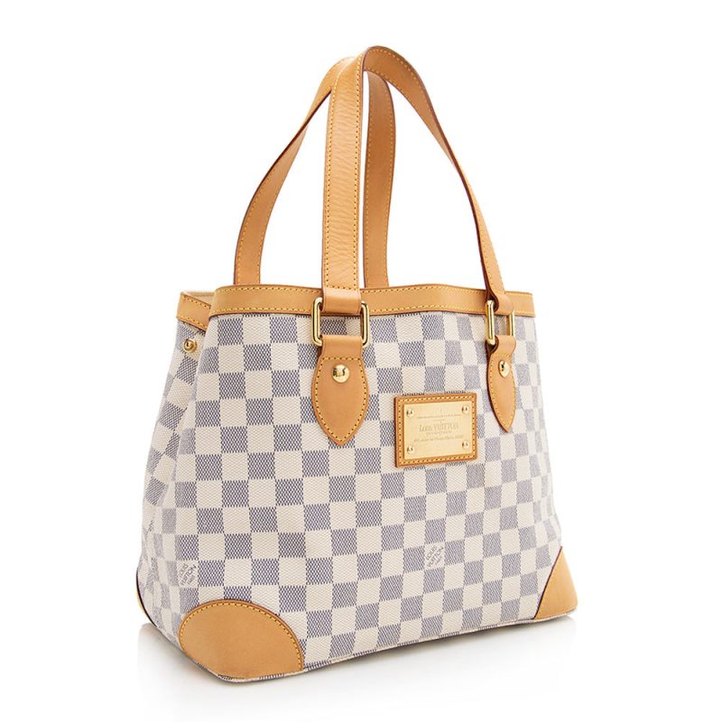 Louis Vuitton Damier Azur Hampstead PM Tote (21258) - Logoexplore - Image 2