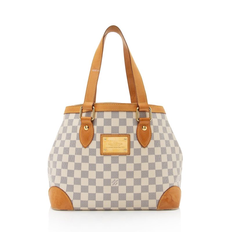 Louis Vuitton Damier Azur Hampstead PM Tote (KiMpmr) - Logoexplore