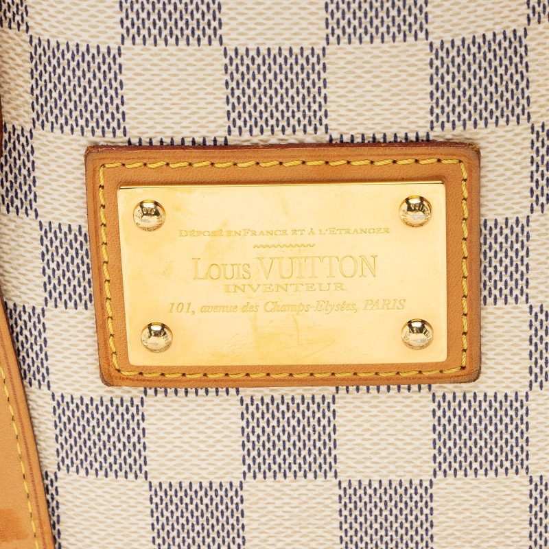 Louis Vuitton Damier Azur Hampstead PM Tote (KiMpmr) - Logoexplore - Image 9