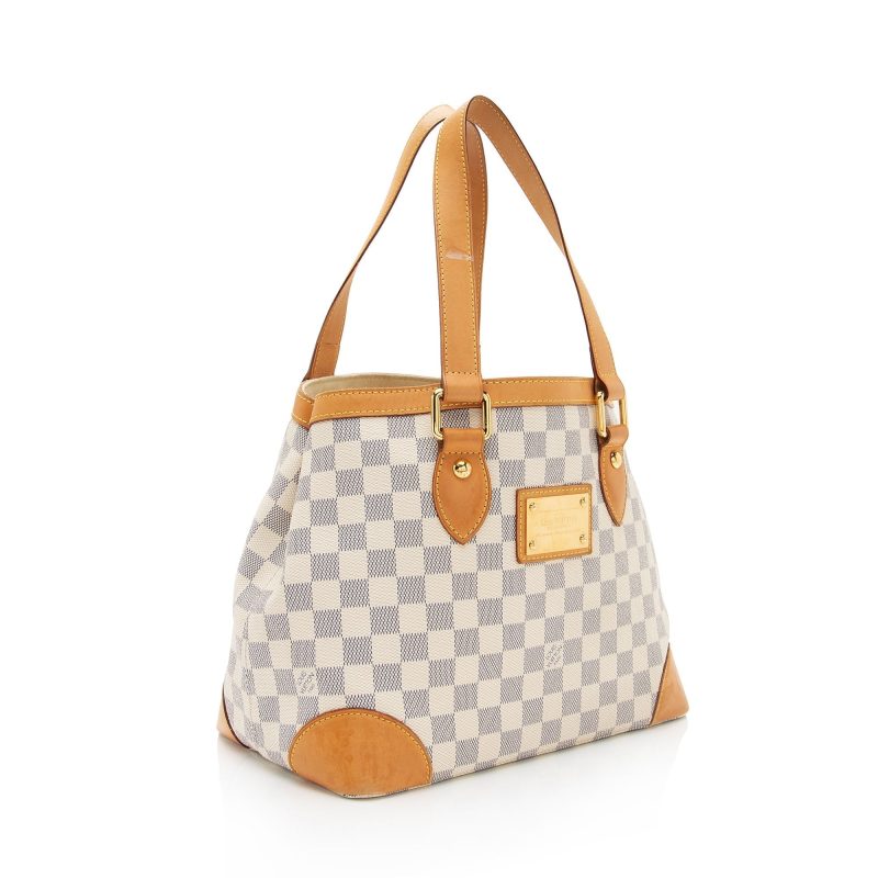 Louis Vuitton Damier Azur Hampstead PM Tote (KiMpmr) - Logoexplore - Image 2