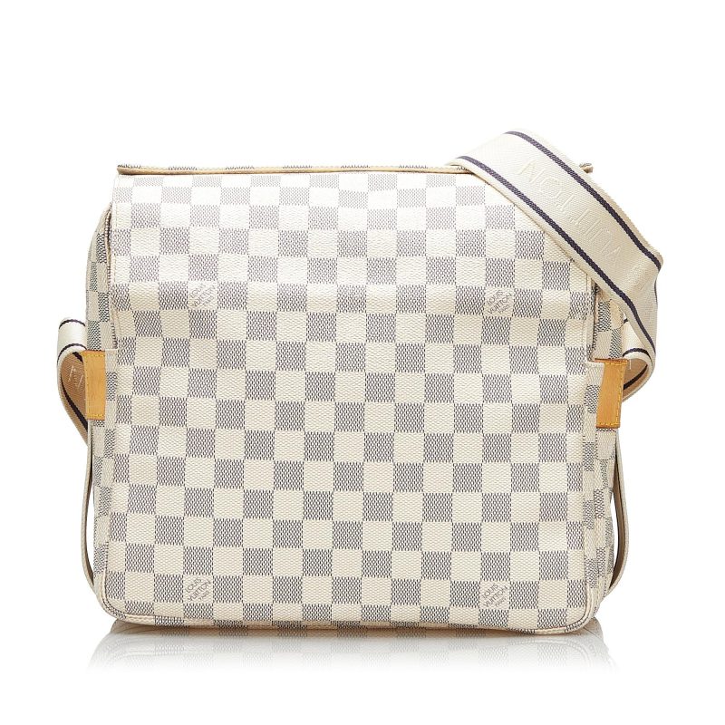Louis Vuitton Damier Azur Naviglio (37950) - Logoexplore