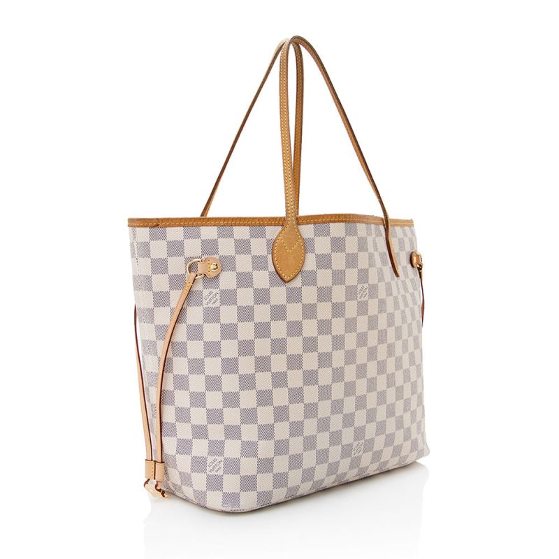 Louis Vuitton Damier Azur Neverfull MM Tote (21930) - Logoexplore - Image 2