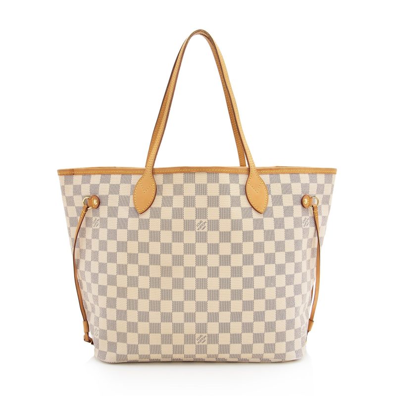 Louis Vuitton Damier Azur Neverfull MM Tote (22672) - Logoexplore