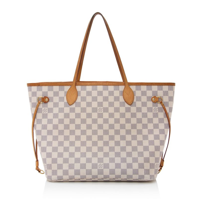 Louis Vuitton Damier Azur Neverfull MM Tote (22889) - Logoexplore