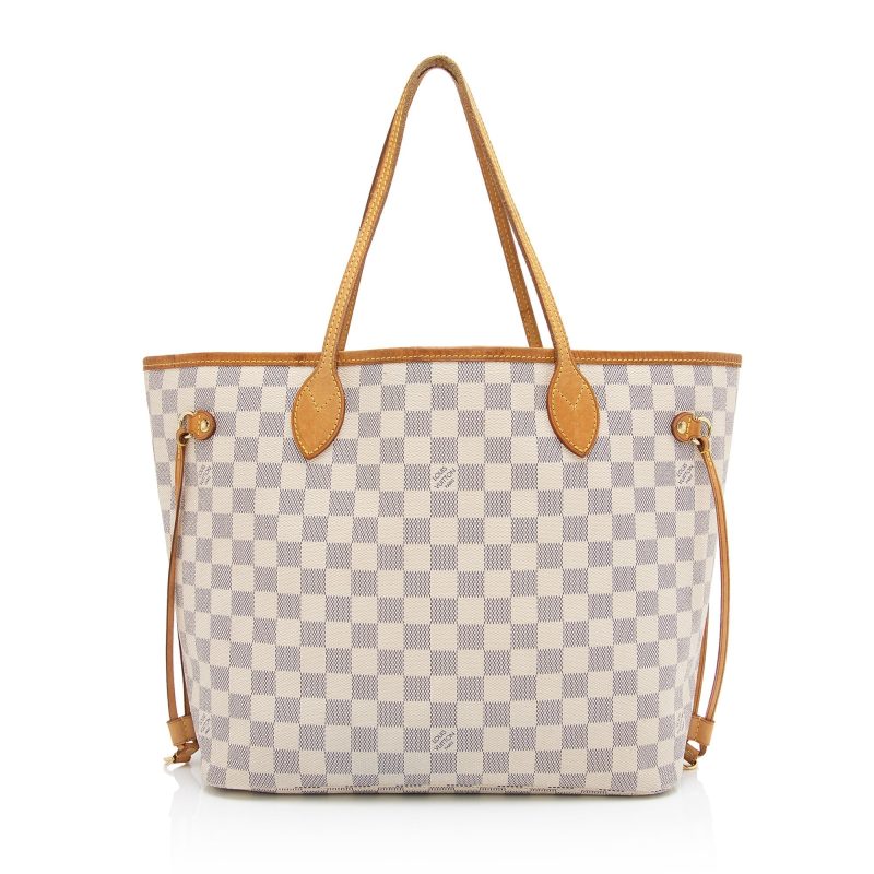 Louis Vuitton Damier Azur Neverfull MM Tote (UaNXaa) - Logoexplore