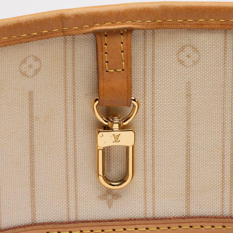 Louis Vuitton Damier Azur Neverfull MM Tote (76IDSl) - Logoexplore - Image 10
