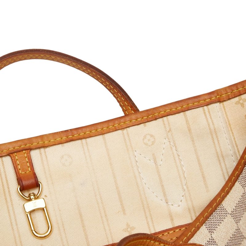 Louis Vuitton Damier Azur Neverfull MM (OiKWC6) - Logoexplore - Image 10