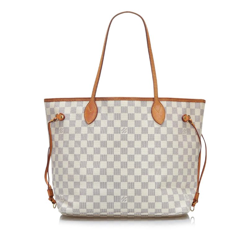 Louis Vuitton Damier Azur Neverfull MM (OiKWC6) - Logoexplore