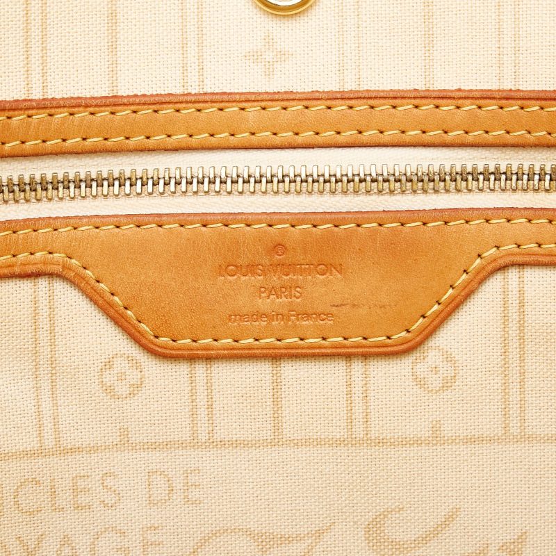 Louis Vuitton Damier Azur Neverfull MM (OiKWC6) - Logoexplore - Image 7