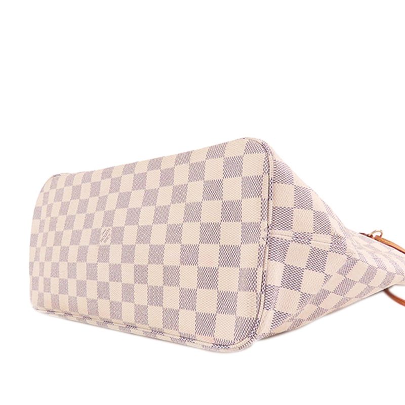 Louis Vuitton Damier Azur Neverfull MM (u6qcDD) - Logoexplore - Image 3