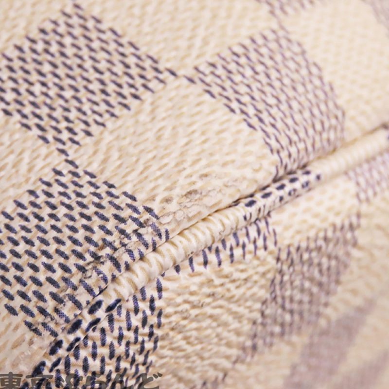 Louis Vuitton Damier Azur Neverfull MM (u6qcDD) - Logoexplore - Image 9