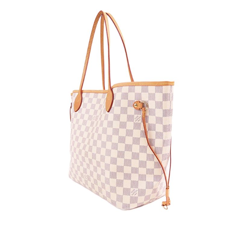 Louis Vuitton Damier Azur Neverfull MM (u6qcDD) - Logoexplore - Image 2