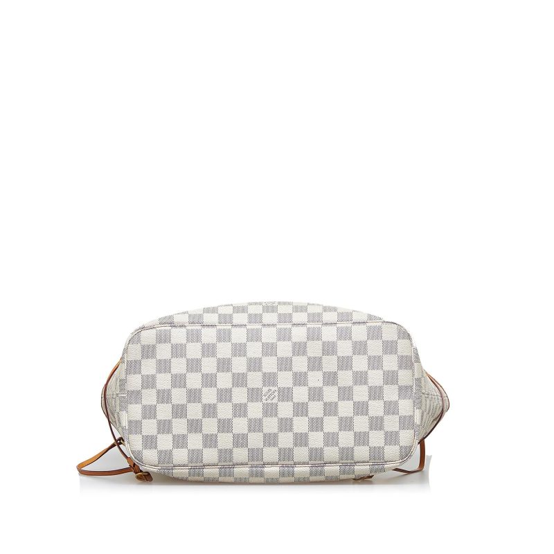 Louis Vuitton Damier Azur Neverfull MM (drTpRj) - Logoexplore - Image 4