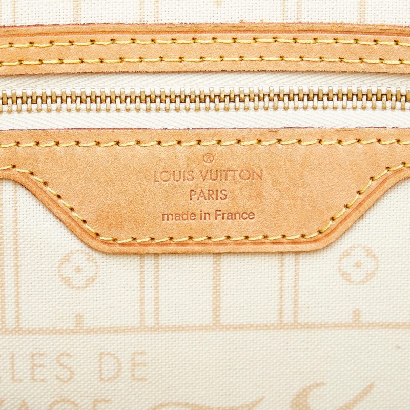 Louis Vuitton Damier Azur Neverfull MM (u11cM1) - Logoexplore - Image 9