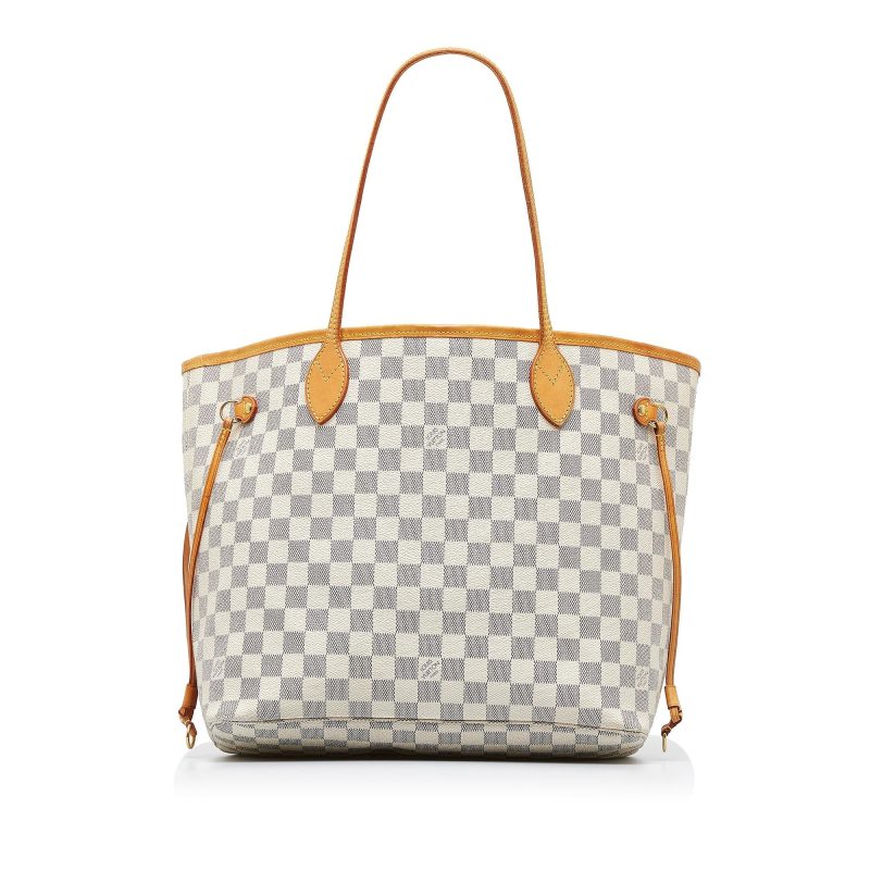 Louis Vuitton Damier Azur Neverfull MM (u11cM1) - Logoexplore