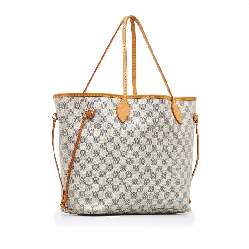 Louis Vuitton Damier Azur Neverfull MM (u11cM1) - Logoexplore - Image 2