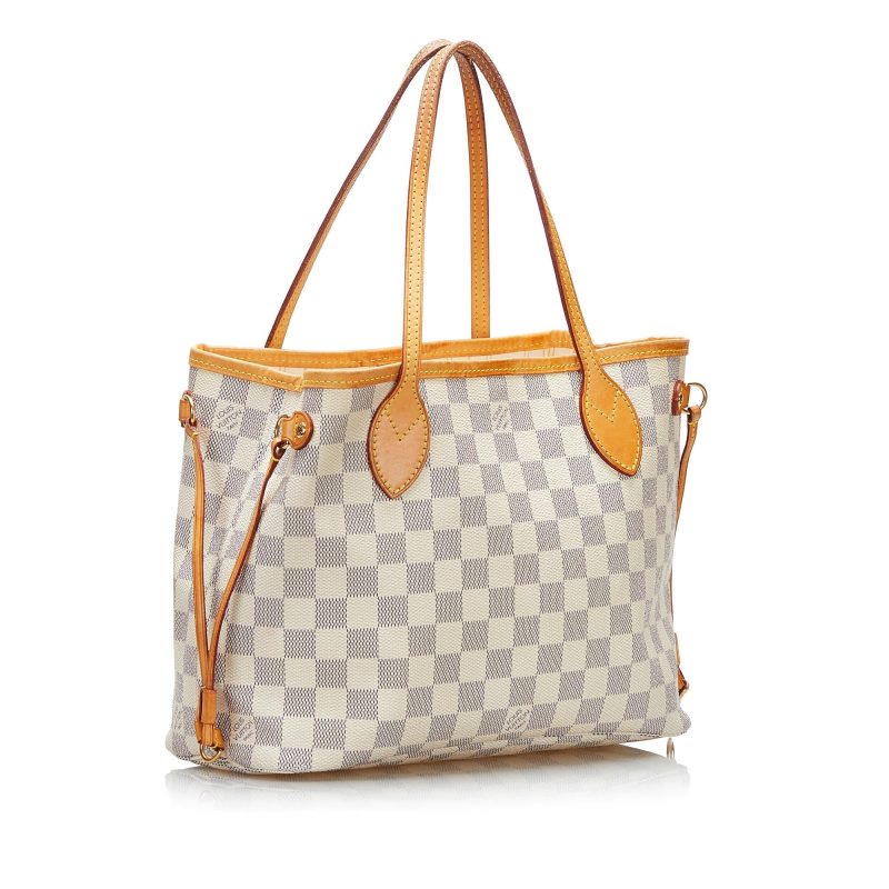 Louis Vuitton Damier Azur Neverfull PM (ZW1y3c) - Logoexplore - Image 2