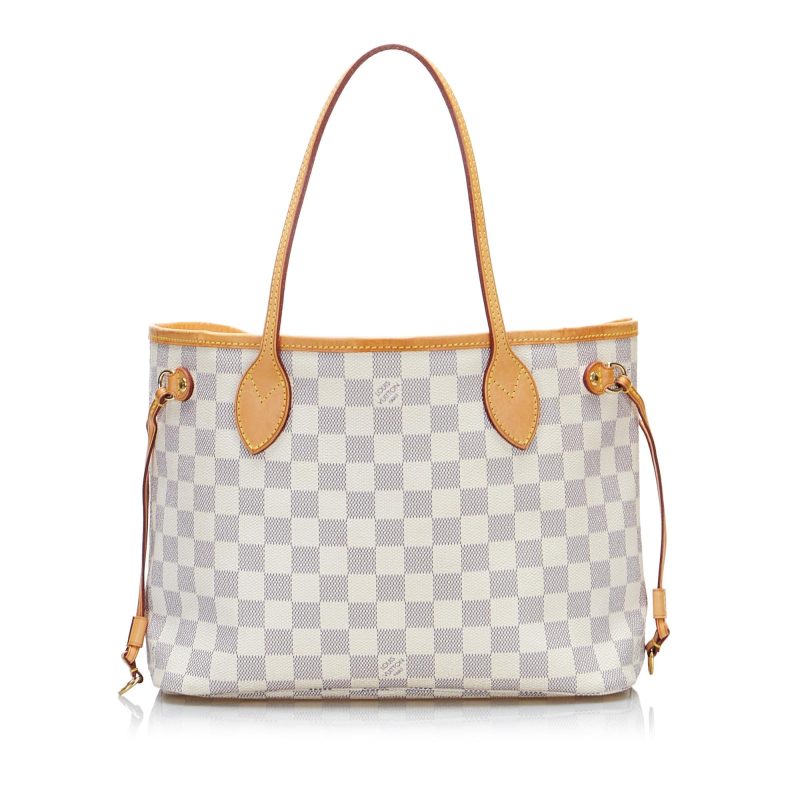 Louis Vuitton Damier Azur Neverfull PM (MxHhda) - Logoexplore - Image 3