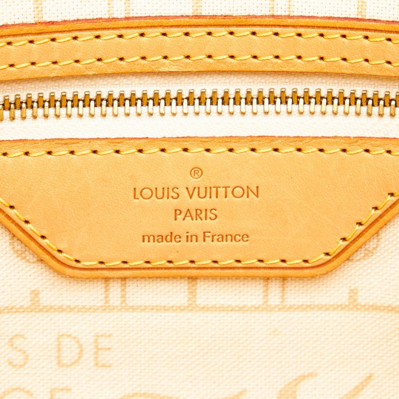 Louis Vuitton Damier Azur Neverfull PM (MxHhda) - Logoexplore - Image 7