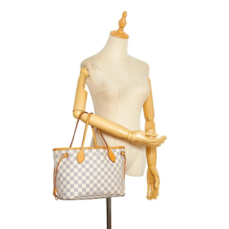 Louis Vuitton Damier Azur Neverfull PM (MxHhda) - Logoexplore - Image 5