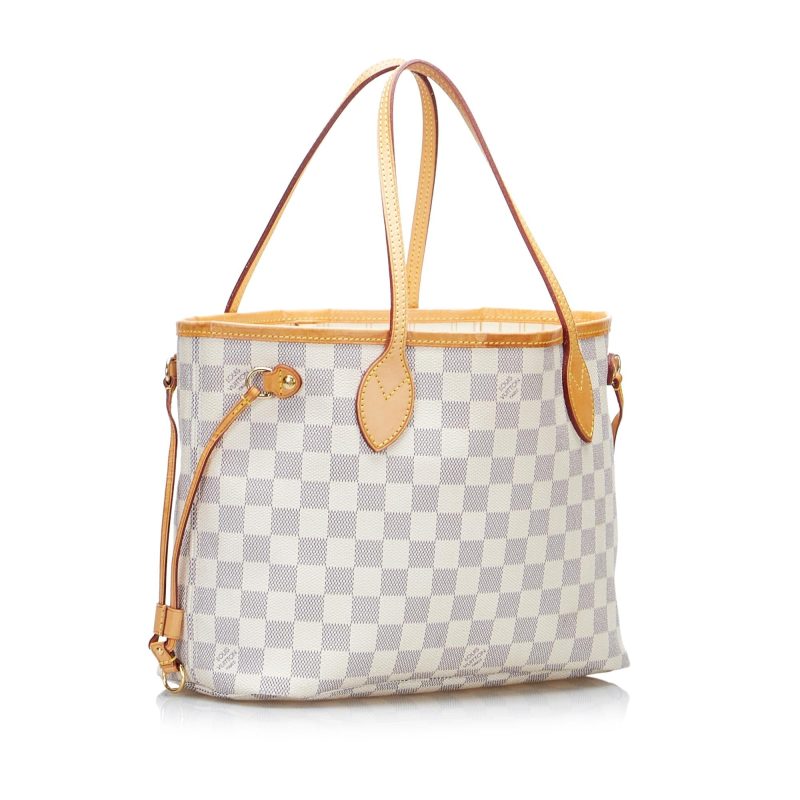 Louis Vuitton Damier Azur Neverfull PM (MxHhda) - Logoexplore - Image 2