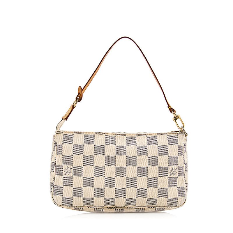 Louis Vuitton Damier Azur Pochette Accessoires - FINAL SALE (19120) - Logoexplore - Image 3
